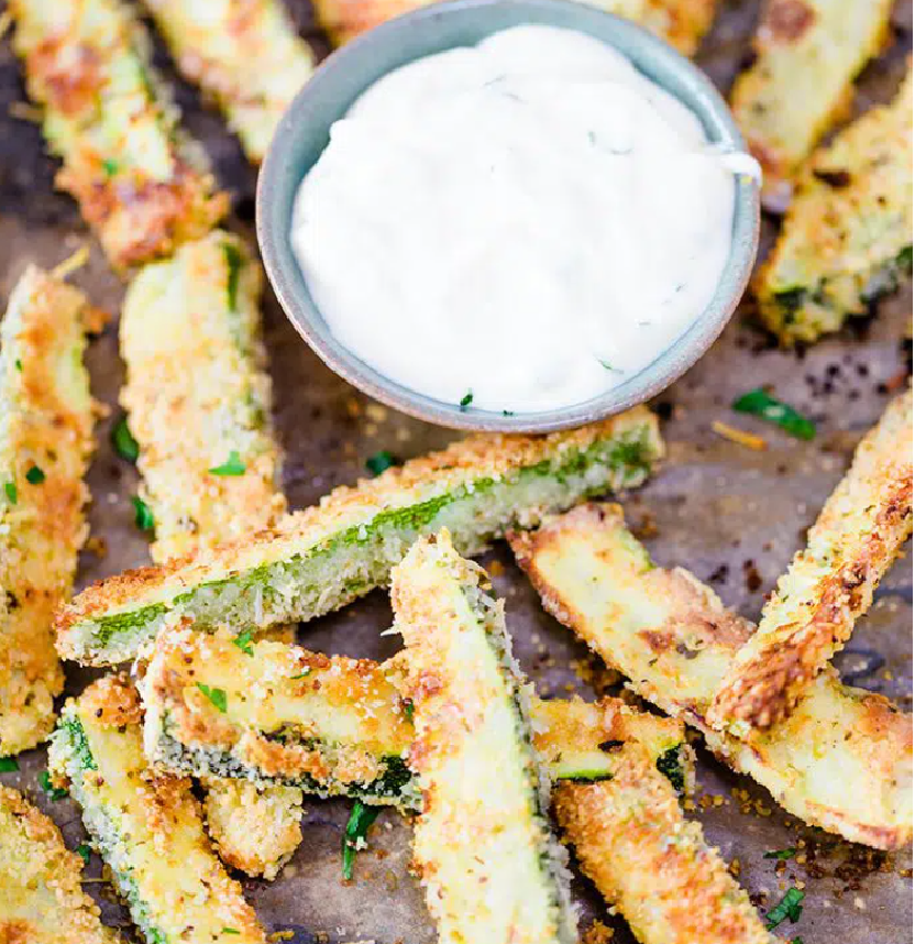 Crispy Baked Zucchini Fries